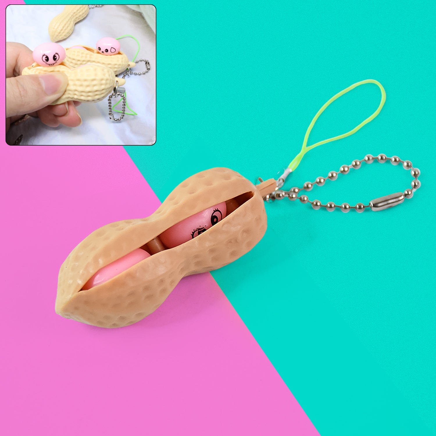 Squeeze Peanut Stress Reliever Toy