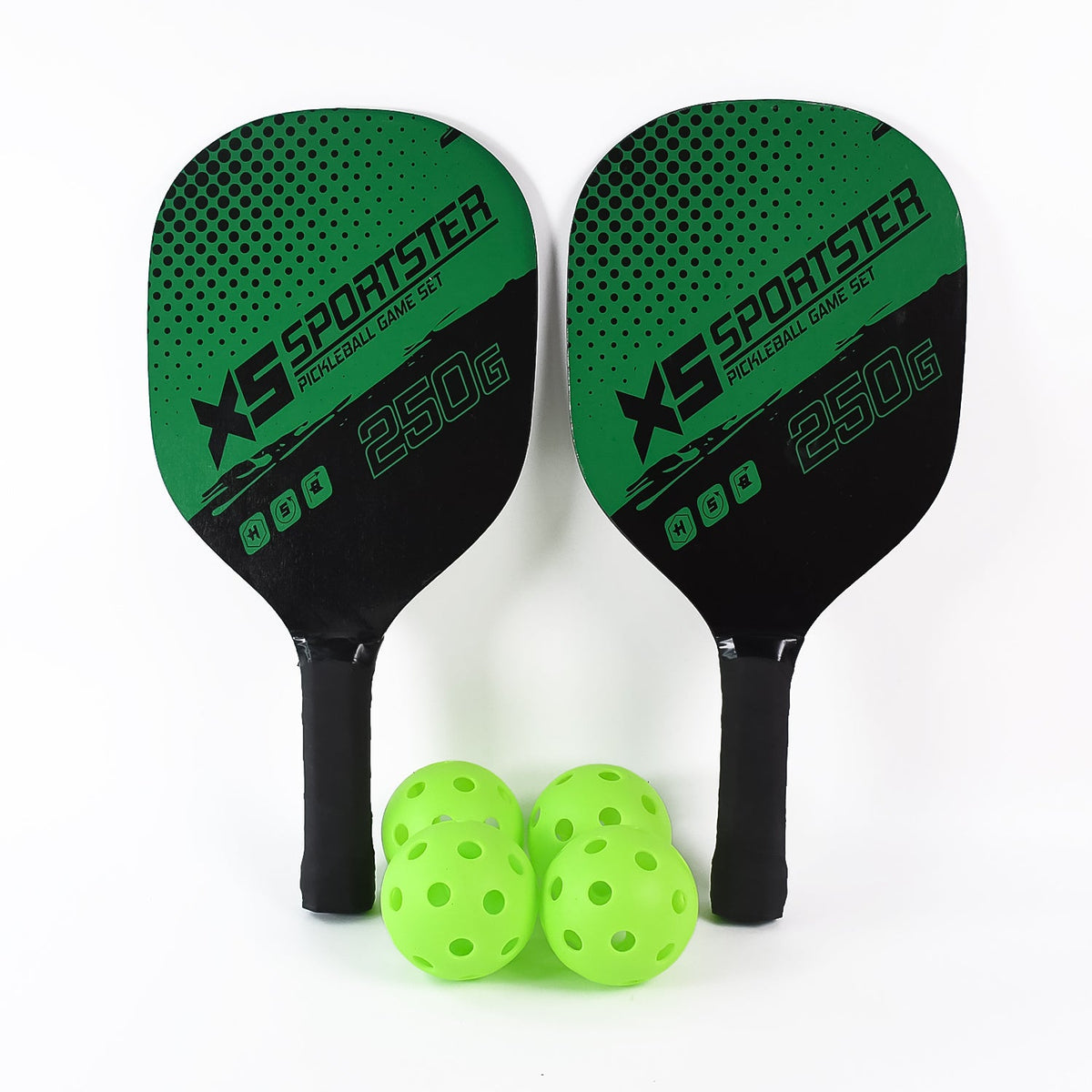 Konex Professional Outdoor Pickleball Paddle and Ball (1 Set)