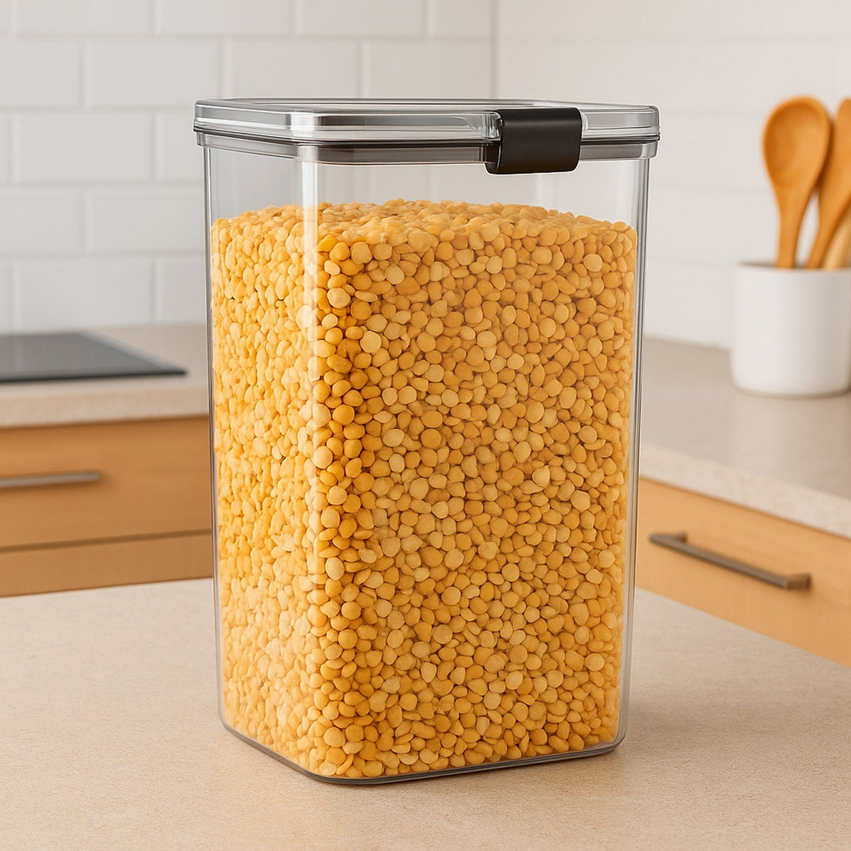 1700 ML Airtight Lock & Lock Plastic Storage Container (1 Pc)