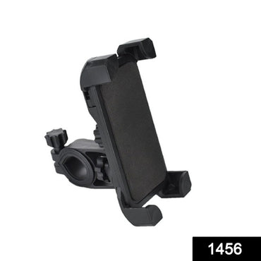 Bike phone holder showcasing its 360-degree rotation feature.