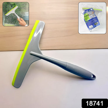 Ergonomic plastic kitchen wiper, ideal for glass and window cleaning.