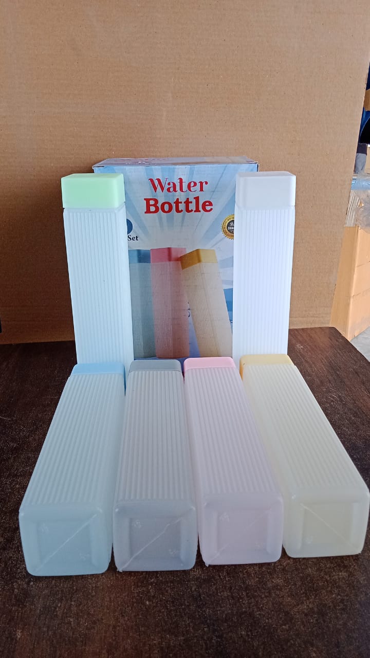 BPA Plastic Leakproof Hydration Water Bottles (6 in 1)