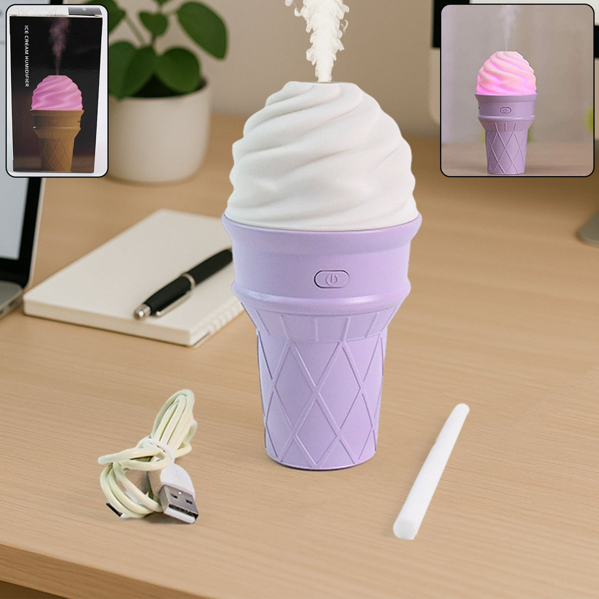 Desk Humidifier with Fragrance