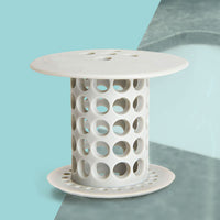 Universal silicone tub drain hair catcher preventing clogs