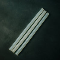 Pack of 3 hot melt glue sticks 20 cm long for glue guns