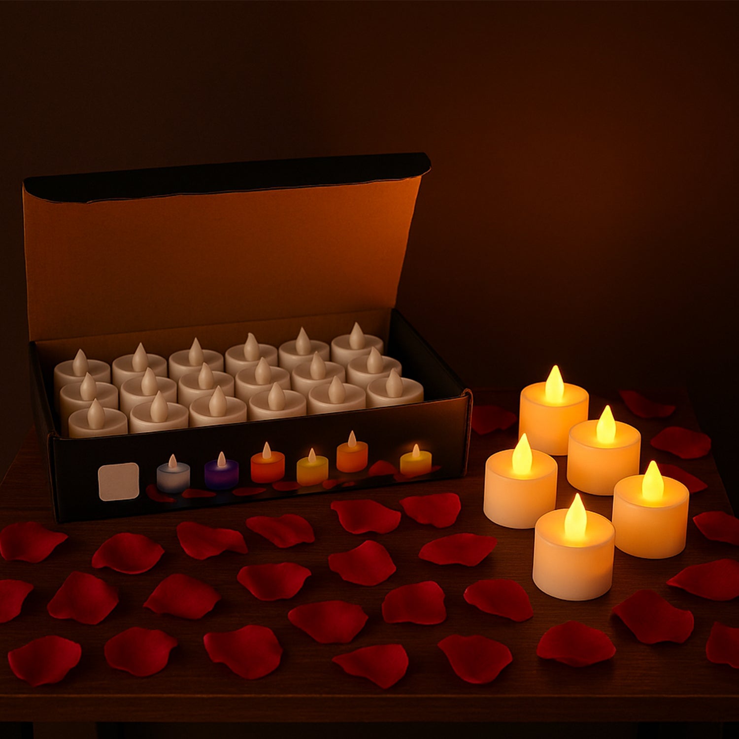 Diwali Flameless LED Tealight Set
