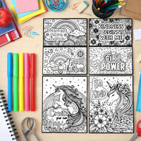 Kids colouring poster from Creative Kids Colouring & Activity Poster Set