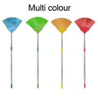Multi-purpose cleaning brush shown with a dustpan, ready for household tasks.