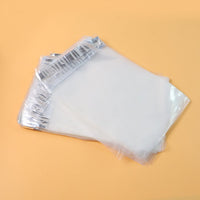 Durable tear-resistant courier polybag for secure parcels