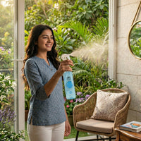 Air freshener spray bottle for indoor use