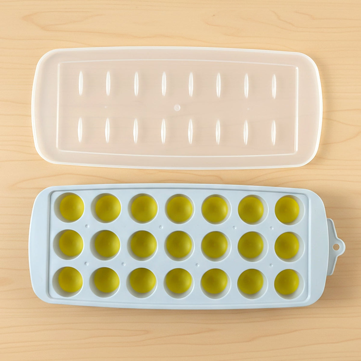 Flexible ice mold tray for making frozen treats