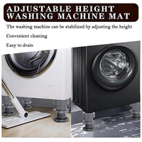 Heavy-duty anti-slip anti-vibration pads for washing machines and refrigerators