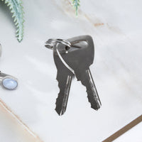 Heavy duty lock with protective polymer sleeve and 2 keys included