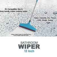 Ergonomic design of the Pro Clean telescopic bathroom wiper.