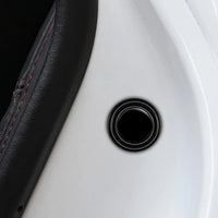Side profile of rubber car door shock absorber protection sticker