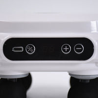 Powerful percussion massage gun designed to target sore muscle knots and tension