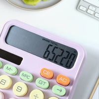 Calculator with large readable digital screen display