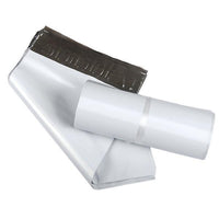 Pack of 100 06x06 inch Tamper Proof Courier Bags for bulk e-commerce shipping.