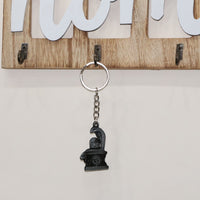 Metal keychain from Shivling Trishul spiritual set