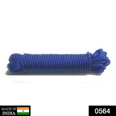 Close-up view of the durable mixed-color multipurpose rope for versatile use.