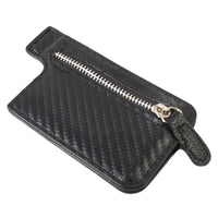 Rear view of the adhesive phone card holder, highlighting its strong adhesive backing.