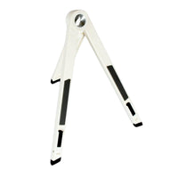 Adjustable tablet holder from Gambit, ready for use.