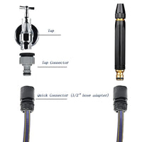 Detailed view of the Car Washer Spray Gun's trigger and handle for easy operation.