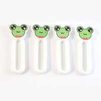 Self stick push pull helper pull knob mounted on wardrobe sliding door