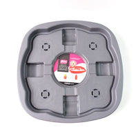 Plastic heavy duty household tool trolley with anti-slip design