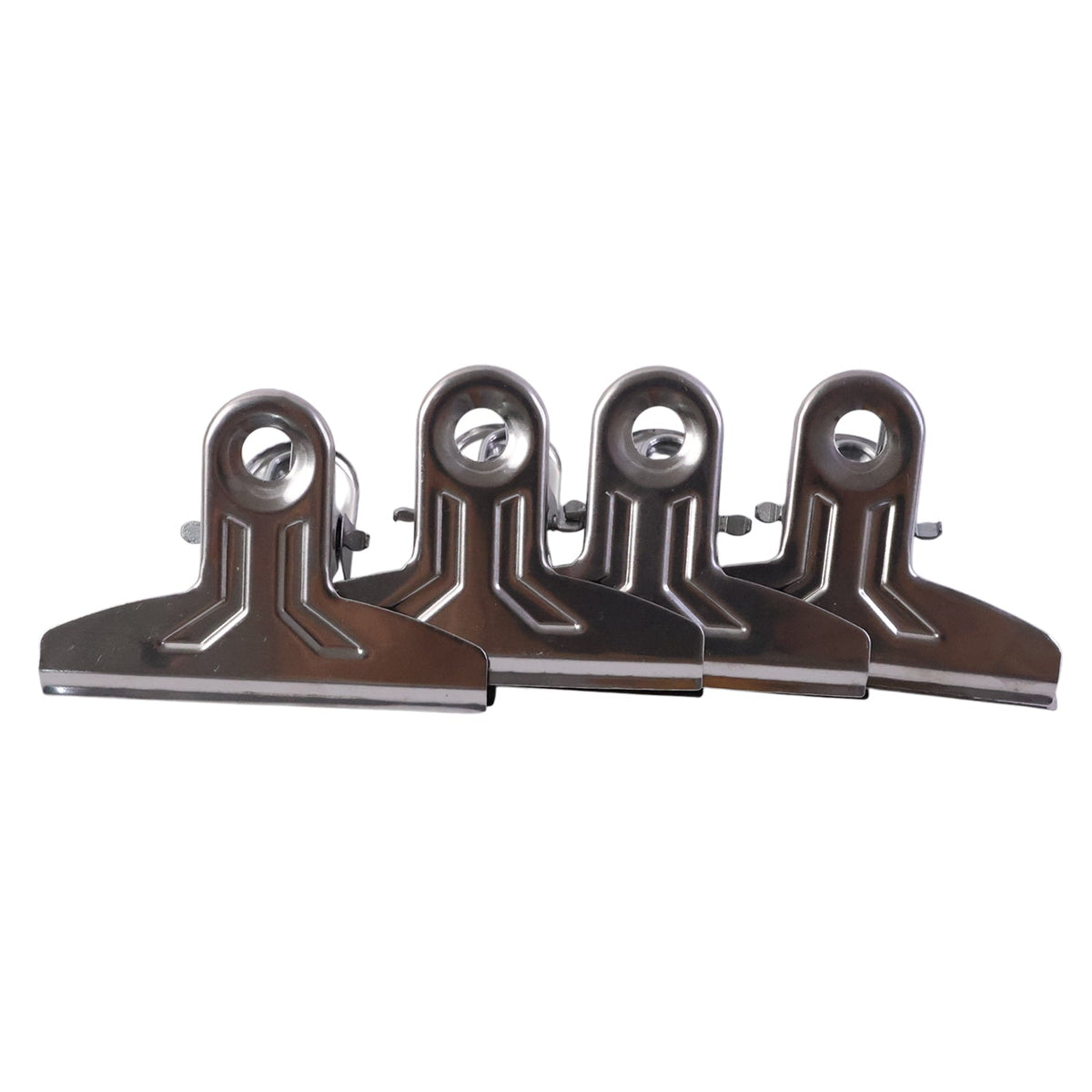 Durable metal binder clip set ideal for files and paperwork