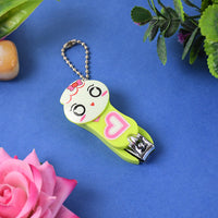 Kids manicure clipper tool with colorful cartoon characters