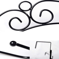 Over Door Hanger Rack in a bedroom setting, organising everyday accessories.