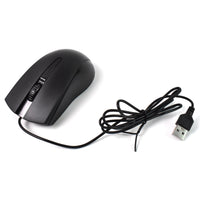 Angled perspective of the X2 Wired Optical Mouse, showcasing its modern finish.