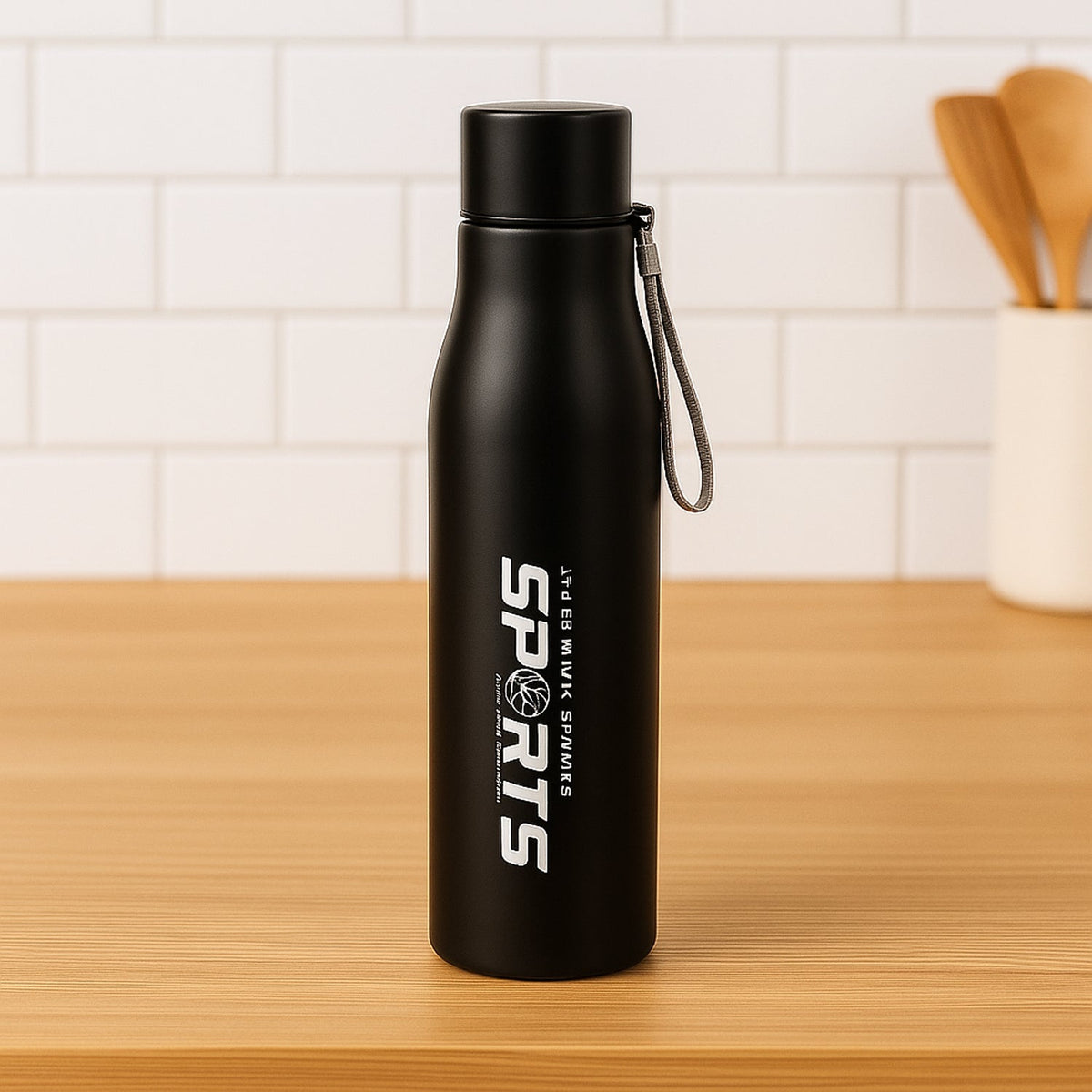 Premium Stainless Steel Water Bottle Approx 1000ML (1 Pc)