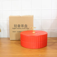 Decorative serving tray suitable for dry fruits and snacks