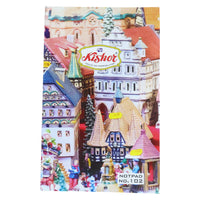 Close-up of printed durable cover of pocket notebook