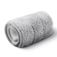 Reusable microfiber mop pad refill compatible with most flat spray mop systems