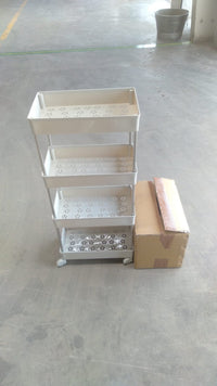 Compact steel kitchen rack ideal for kitchen organization