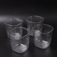 Transparent water jug designed for refrigerator storage and easy pouring
