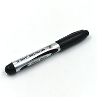 InkGlow Permanent Black Markers on a desk, ready for classroom use.