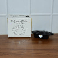 LED sensor light in elegant shell design for bedroom use