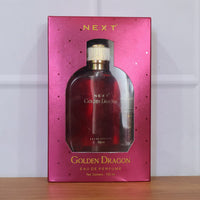 Golden Dragon fragrance perfume bottle with premium design