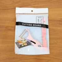 Cutting board set tools for peeling, slicing, and chopping fruits and vegetables