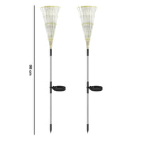 Colorful outdoor LED sparkler garden lights for lawn and pathway