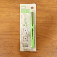 Pen-style compact scissors from FERVENT with the convenient clip attached. pen scissors
