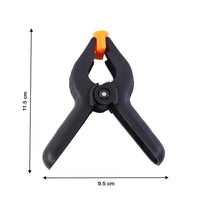 Heavy duty spring clamp angled view showing durable construction