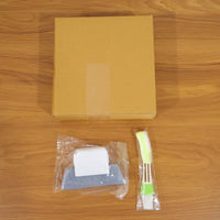 Multipurpose window cleaning tool set effectively removing dirt from glass surface