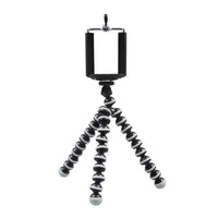 Natation flexible Gorilla Pod tripod with a DSLR camera mounted, ready for use.