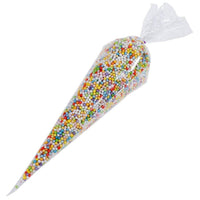 Various pastry tips compatible with disposable piping bags for creative designs
