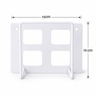 Size guide for WiFi router wall mount bracket stand